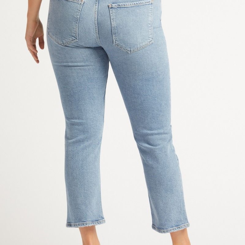 AGOLDE Riley High Rise Straight - Picture 8 of 9